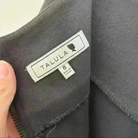 Aritzia Talula Gina Mini Skirt Dark Gray - Picture 13 of 14